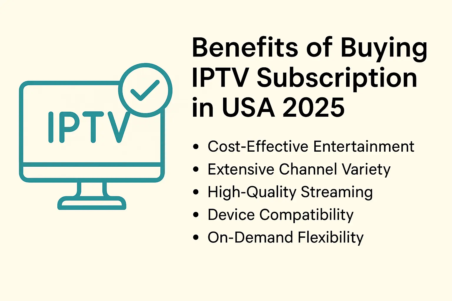 Benefícios da assinatura de IPTV nos EUA para 2025