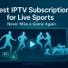 La mejor suscripción de IPTV para deportes en vivo: transmisión en HD y 4K de fútbol, baloncesto, boxeo y Fórmula 1 con soporte para múltiples dispositivos.